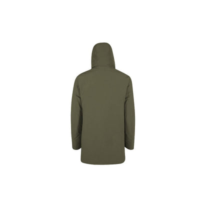 Green Nylon Jackets & Coat