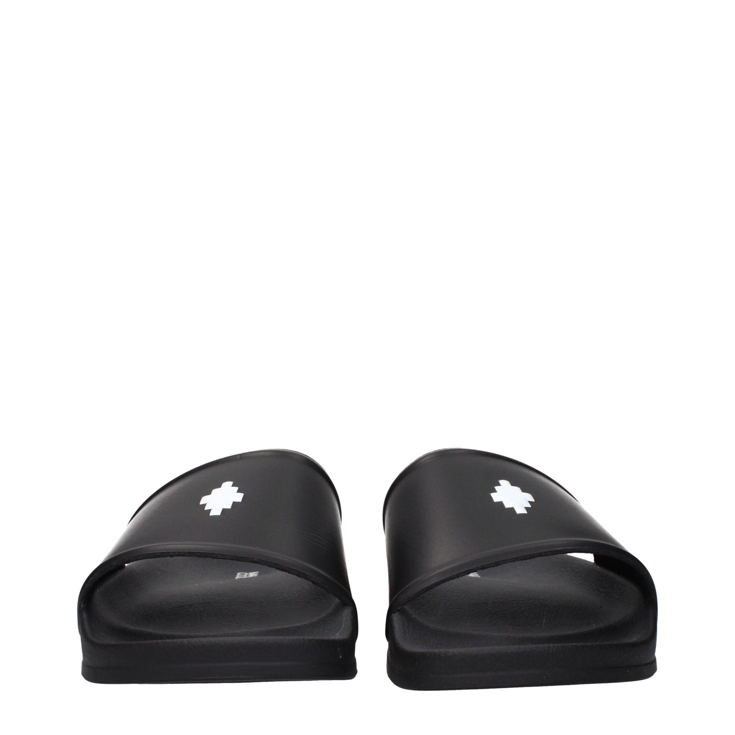 Black Cotton Slippers