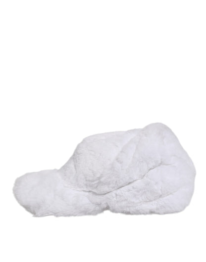 White Modacrylic Rapper Men Baseball Capello Hat