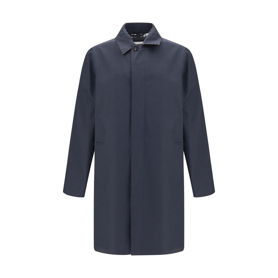 Blue Cotton Coat