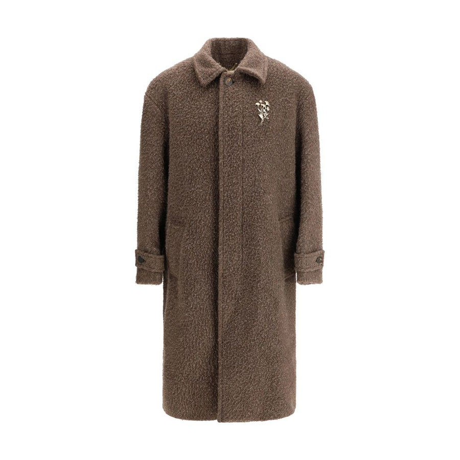 Brown Viscose Coat