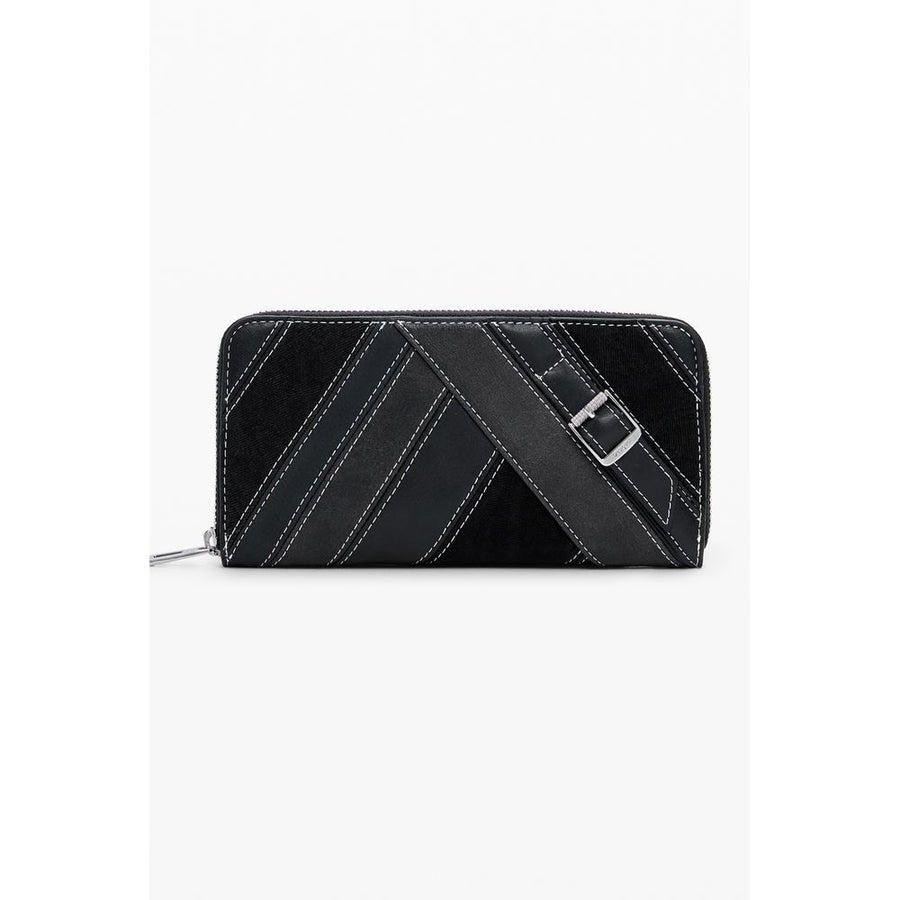 Black Polyethylene Women Wallet