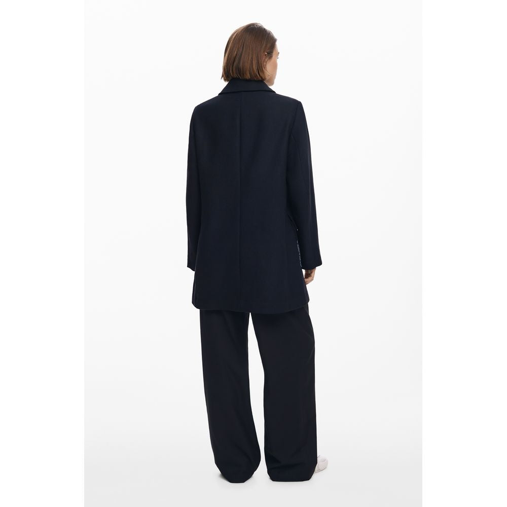 Black Cotton Women Jacket