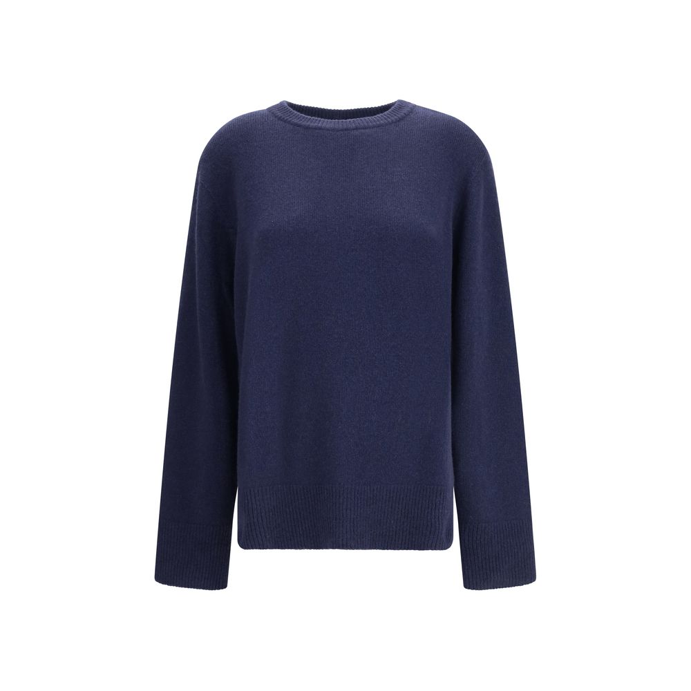 Blue Wool Sweatshirt