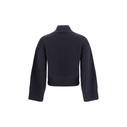 Black Fleece Wool Sweater