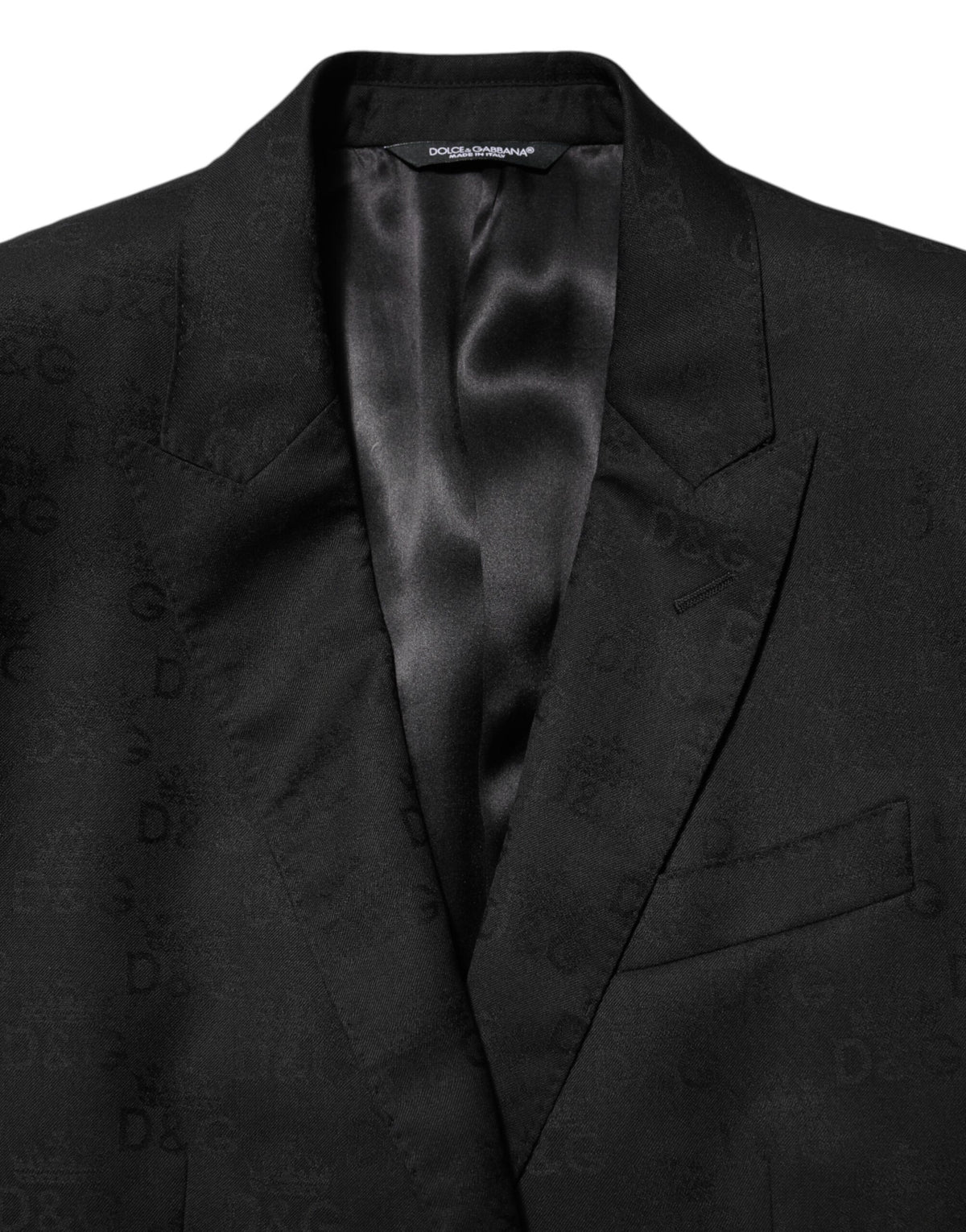 Black MARTINI 2 Buttons Suit Jacket Blazer