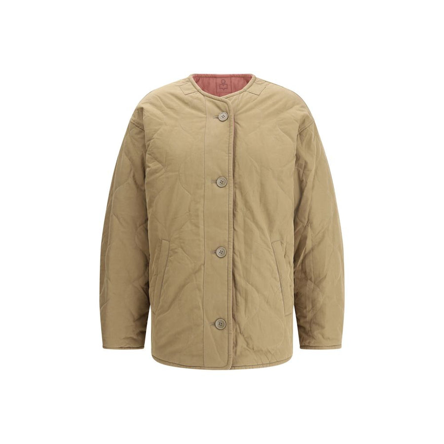 Bicolor Polyester Coat