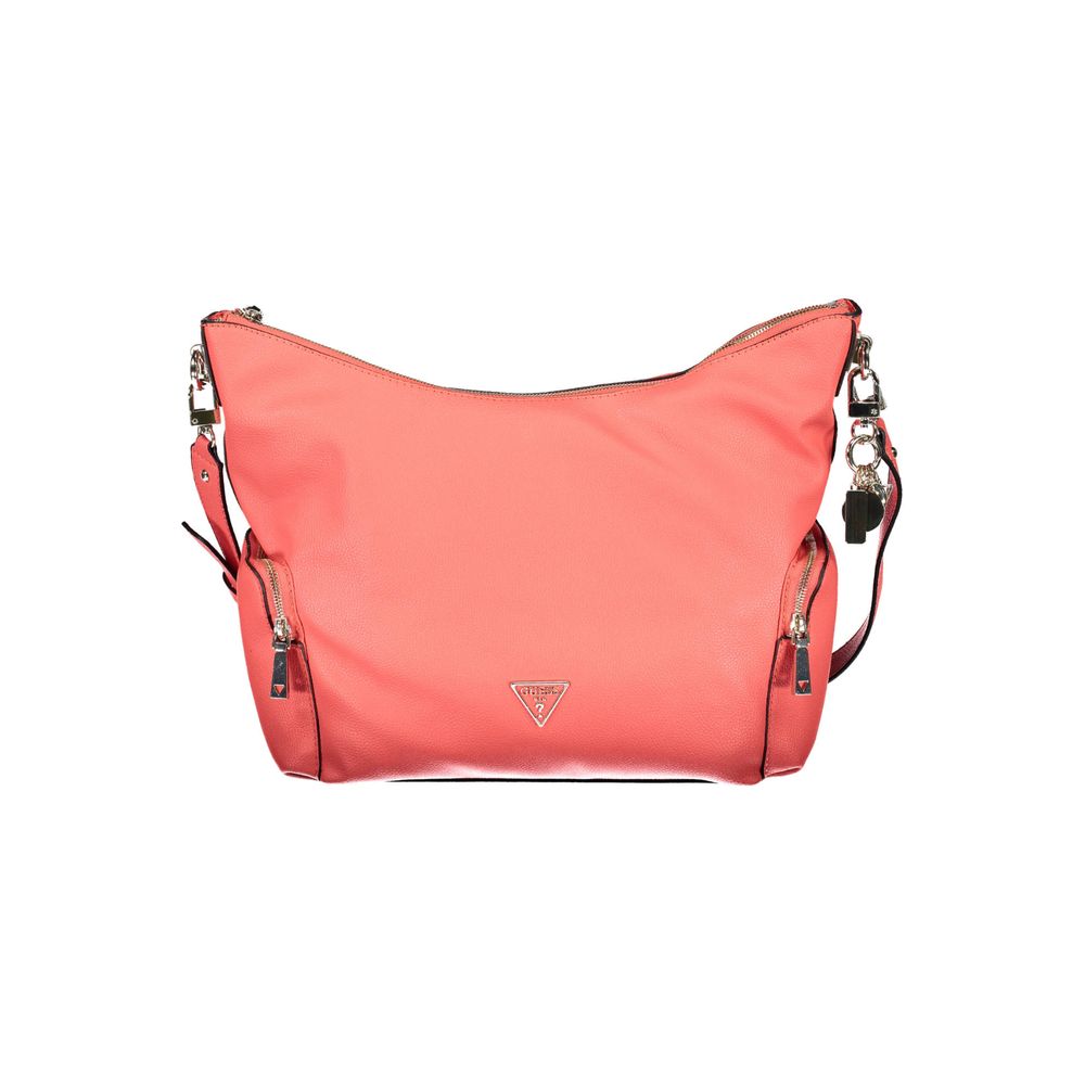 Rosa Poliuretano Women Handbag