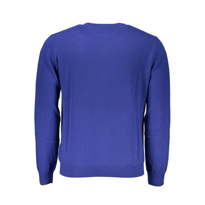 Blue Fabric Sweater