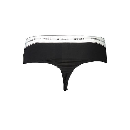 Black Cotton Underwear