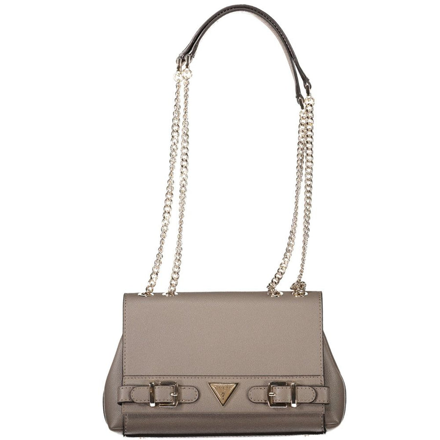 Brown Polyethylene Handbag