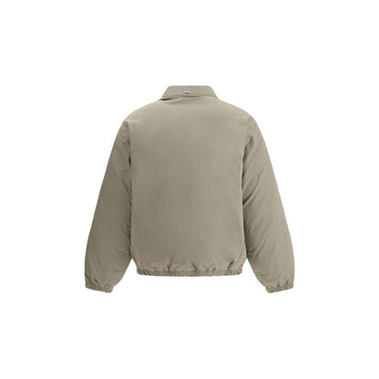 Green Cotton Coat