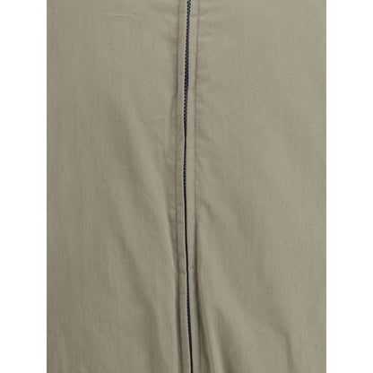 Green Cotton Coat