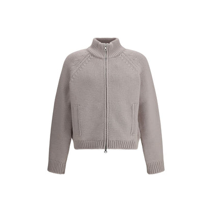 White Merino Wool Cardigan