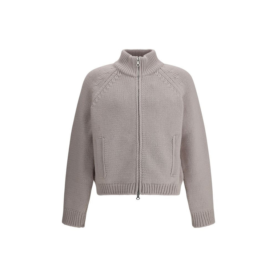 White Merino Wool Cardigan