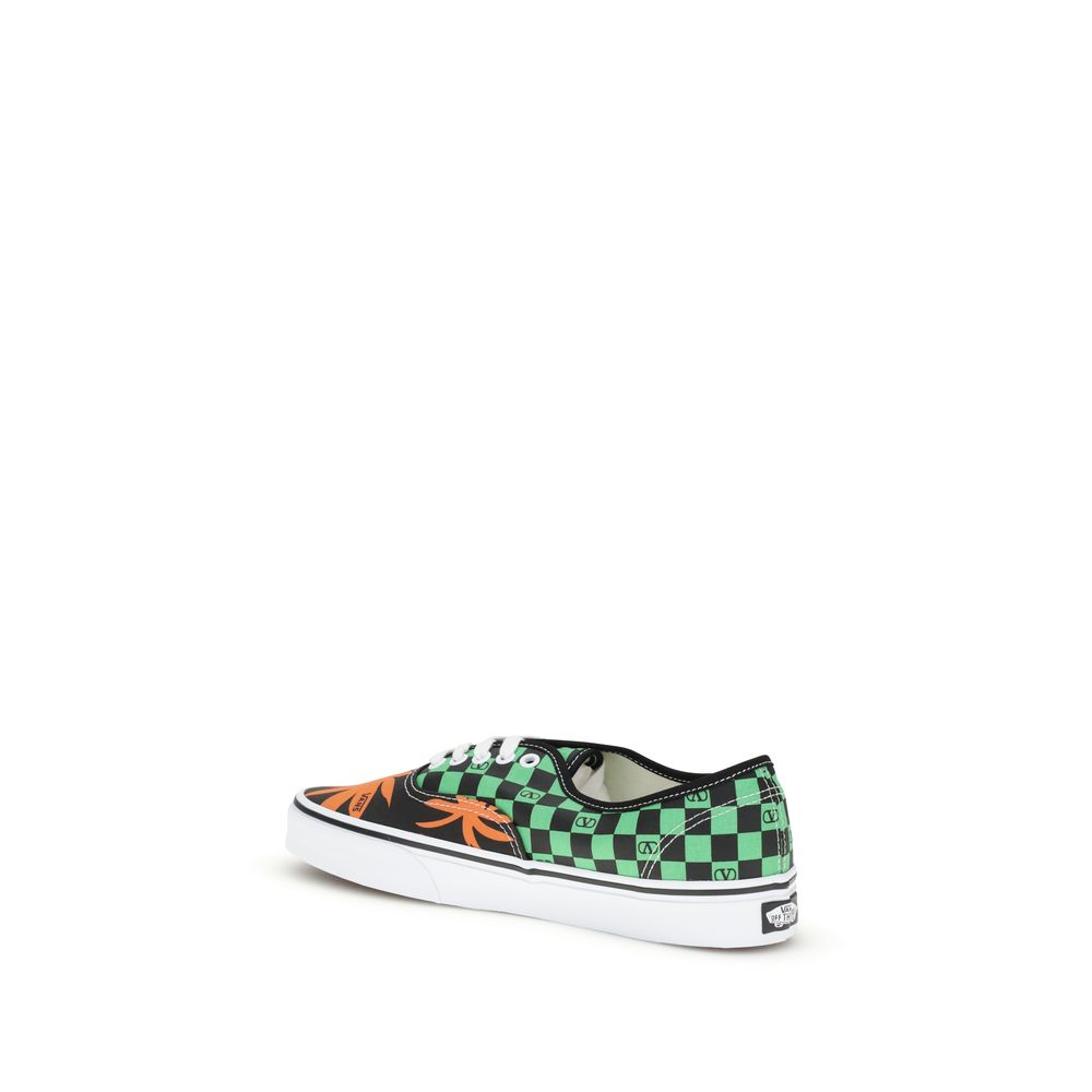 Multicolor Rubber Low Top Sneakers