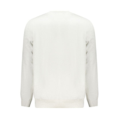 Gray Recycled Cotton Men Sweater