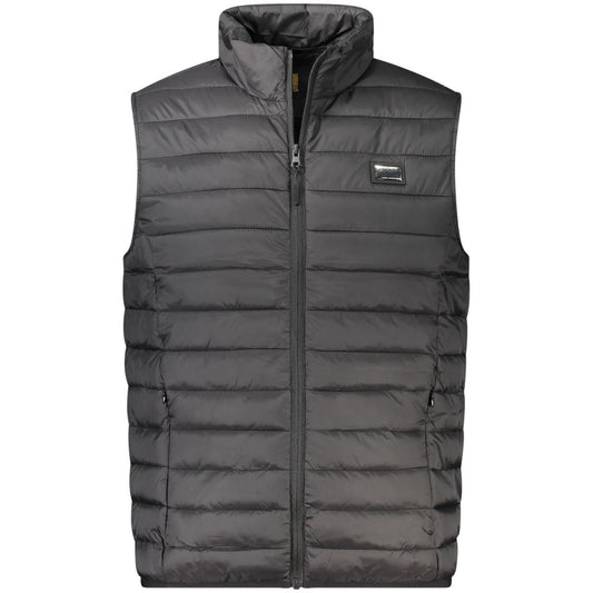 Nero Polyester Men Jacket