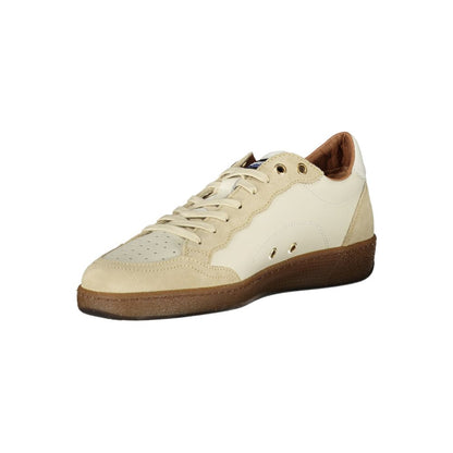 White Leather Men Sneaker