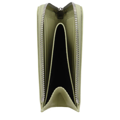 Green Leather Wallet