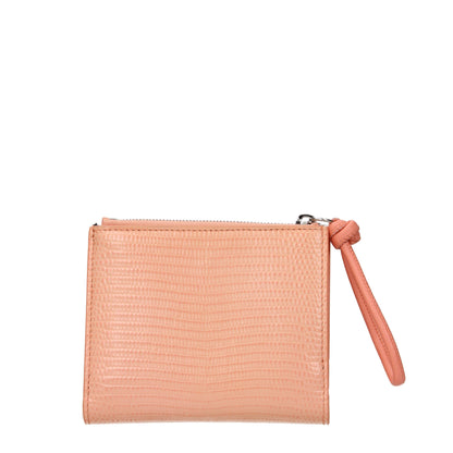 Pink Leather Wallet