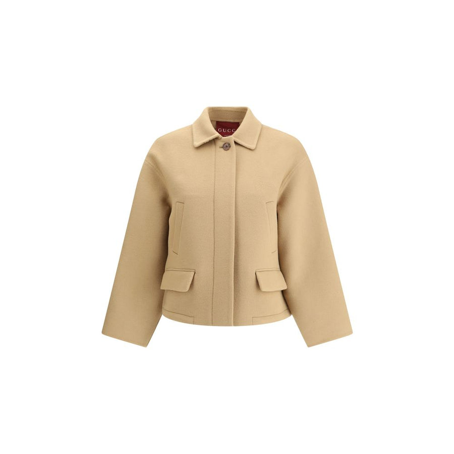 Zipped Wool Caban
