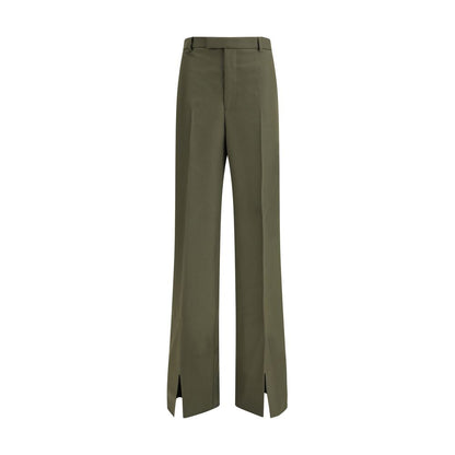 Green Wool Pants