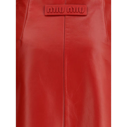 Nappa Leather Skirt