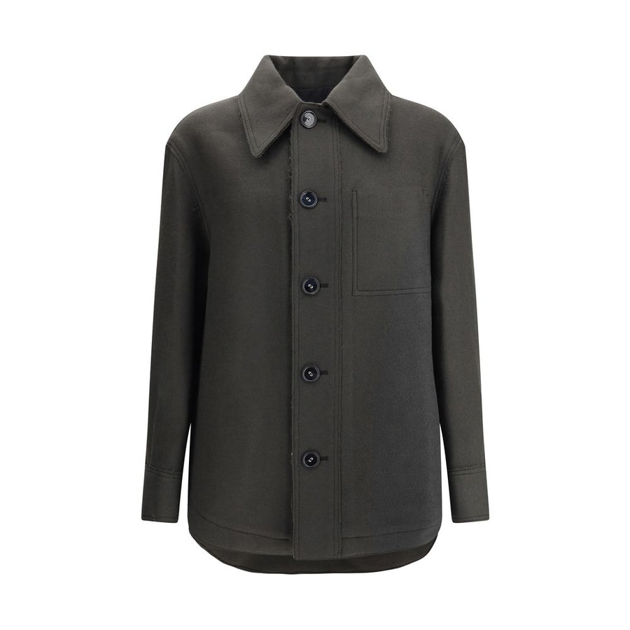 Gray Wool Clothing