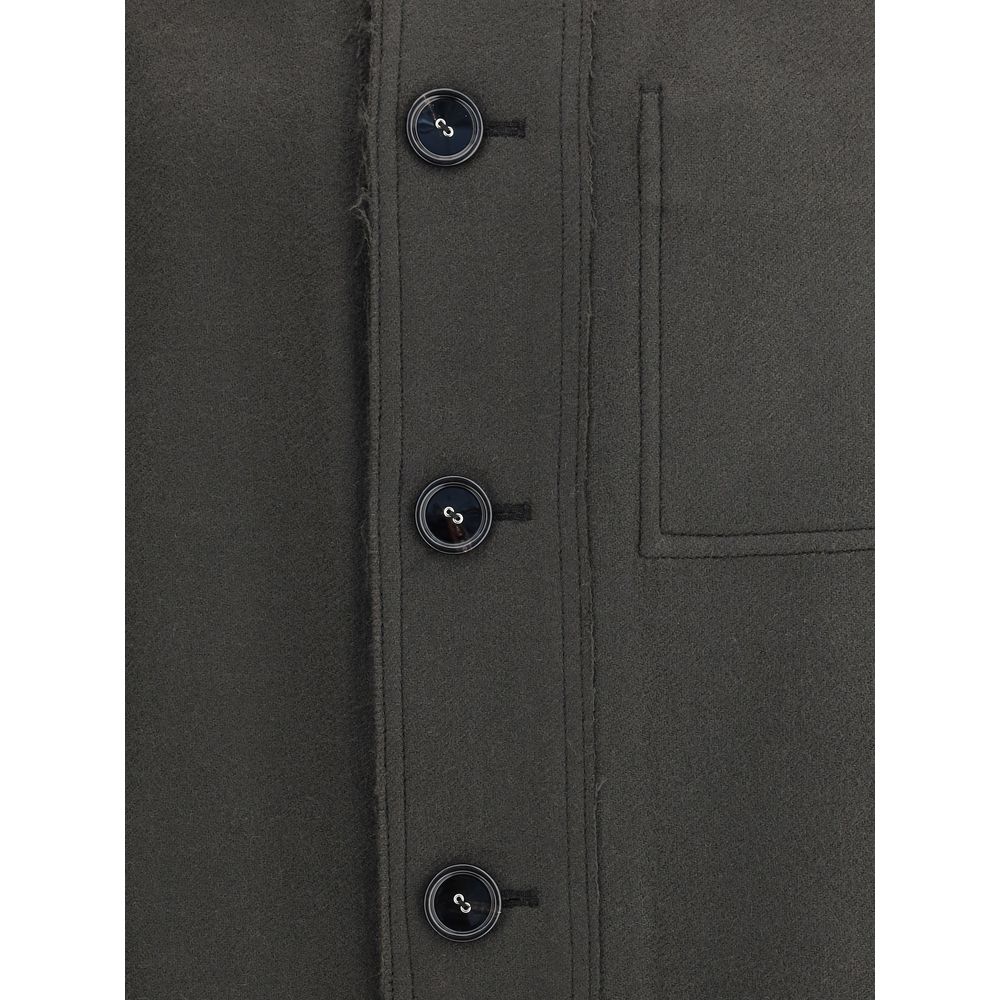 Gray Wool Clothing