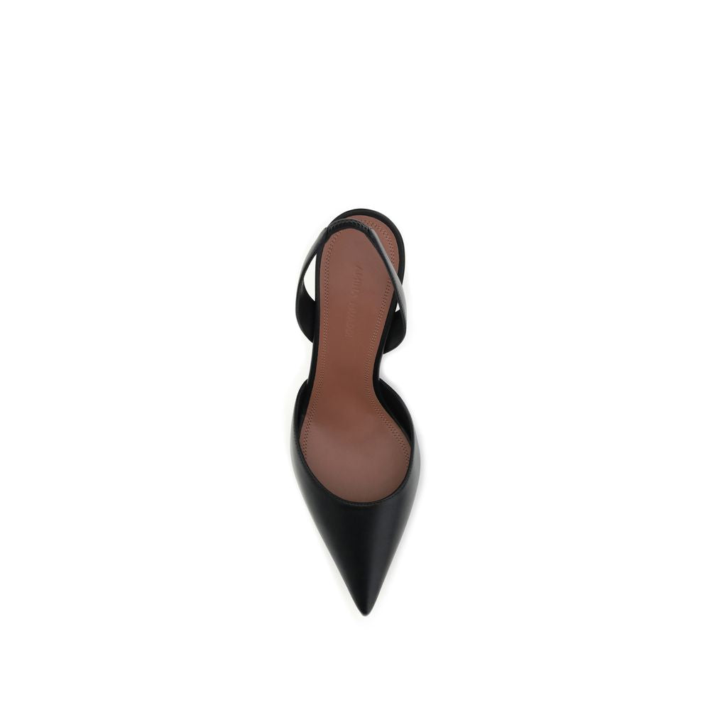Black Calf Leather Bos Taurus Platform Pumps