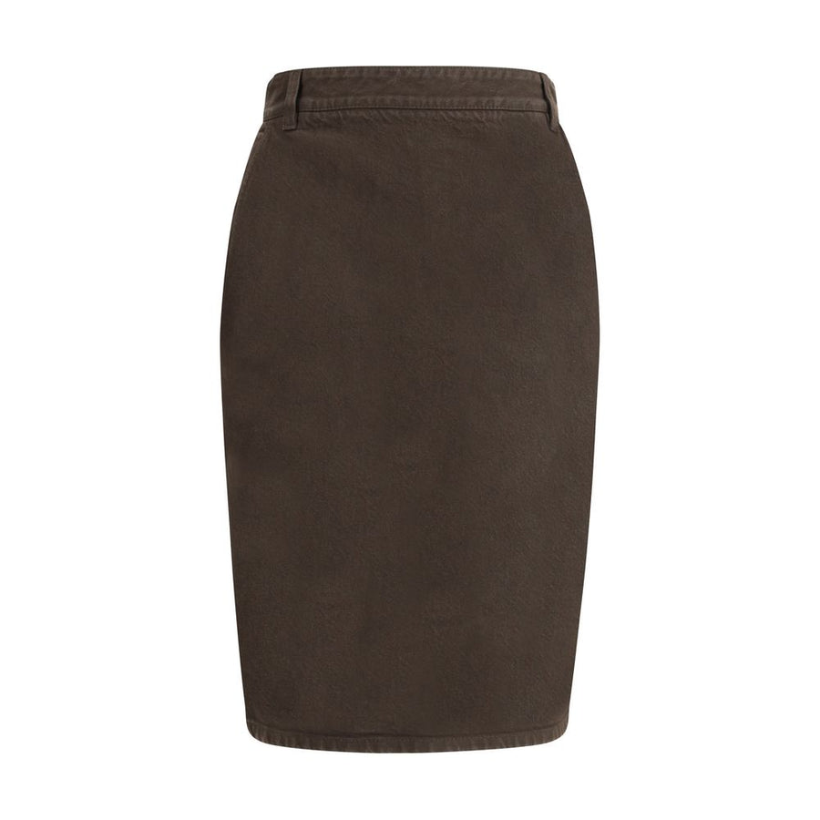 Denim Pencil Skirt