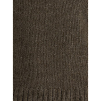 Green Alpaca Vicugna Pacos Turtleneck