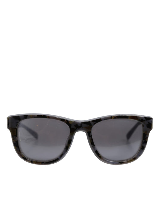 DG4284F Gray Tortoiseshell Blue Acetate Shades Sunglasses