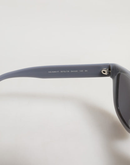 DG4284F Gray Tortoiseshell Blue Acetate Shades Sunglasses