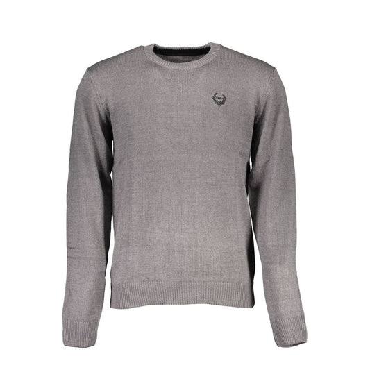 Gray Cotton Sweater