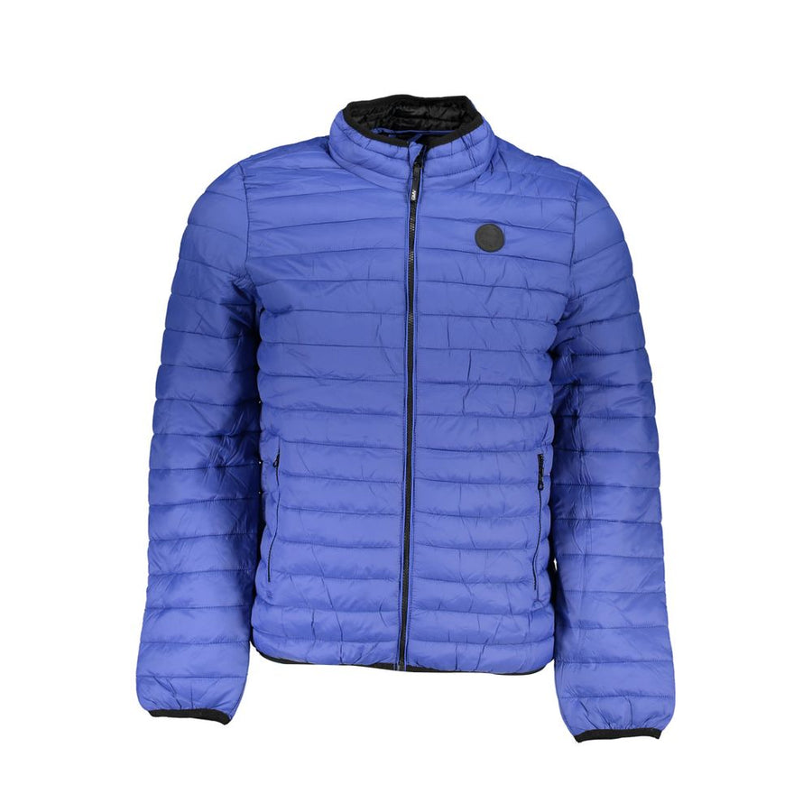 Blu Poliammide Men's Jacket