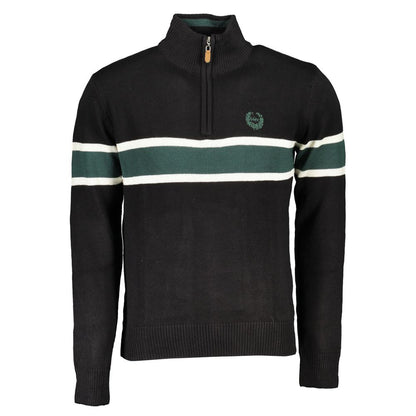 Black Cotton Sweater