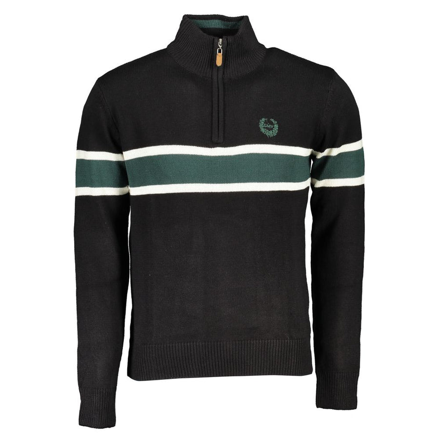 Black Cotton Sweater