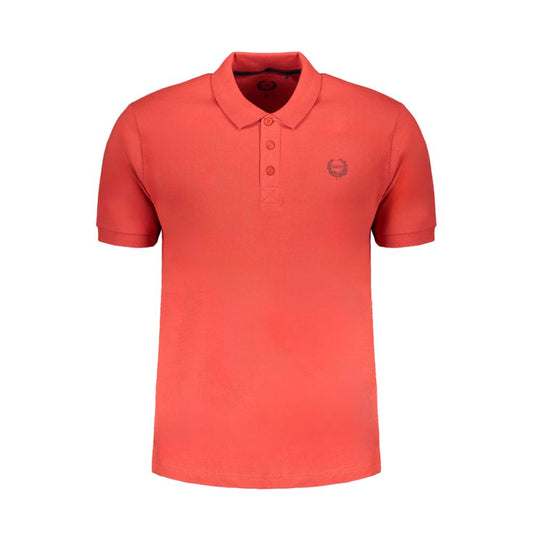 Red Cotton Polo Shirt