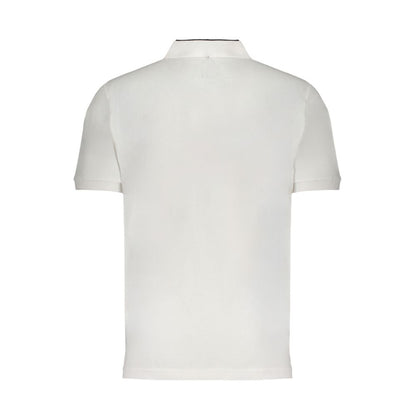 White Cotton Polo Shirt