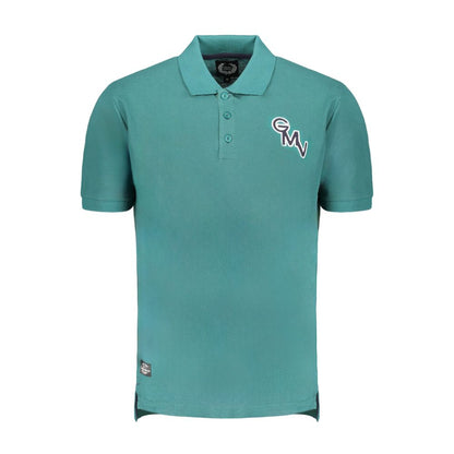 Green Cotton Polo Shirt