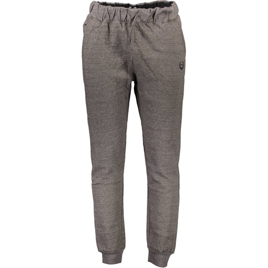 Grigio Polyester Men's Track Pant
