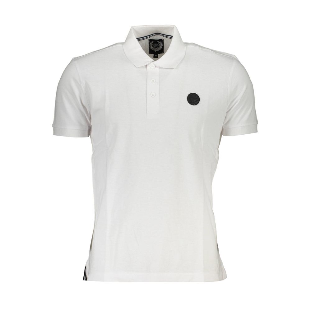 White Cotton Men's Polo Shirt