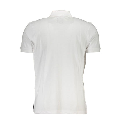 White Cotton Men's Polo Shirt