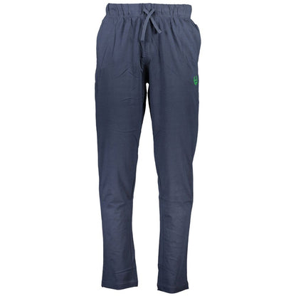 Blue Cotton Men's Sweatpant