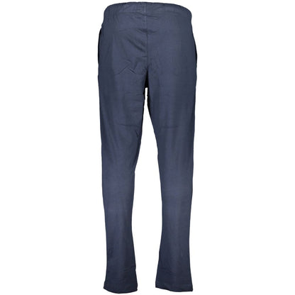 Blue Cotton Men's Sweatpant
