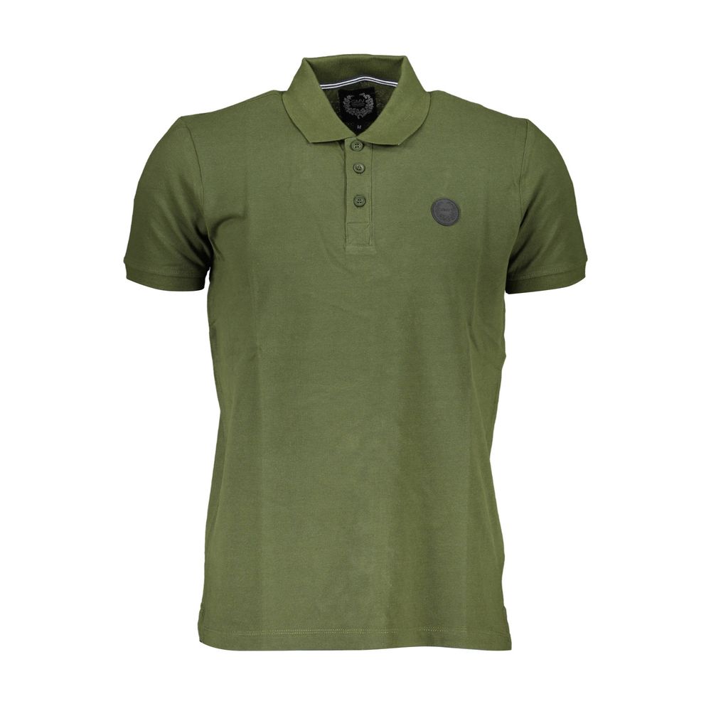 Green Cotton Polo Shirt