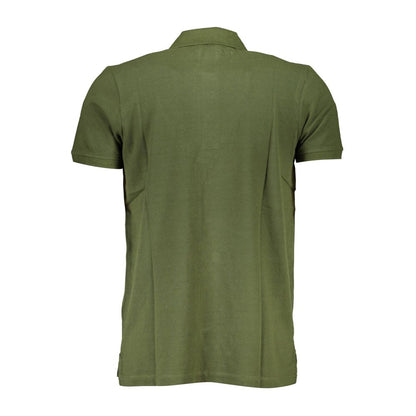 Green Cotton Polo Shirt