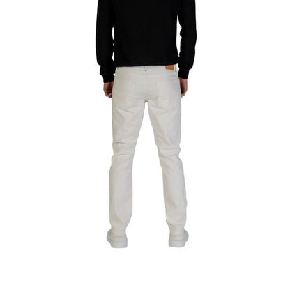 White Cotton Skinny Jeans